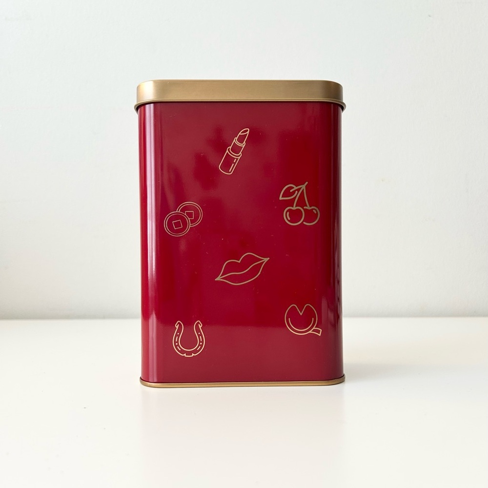 🌸SEPHORA Tin Can Make Up Storage/Organizer